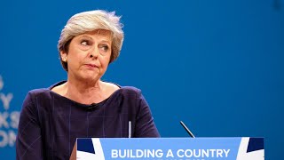 Everything that went wrong during Theresa May’s speech [upl. by Annet172]