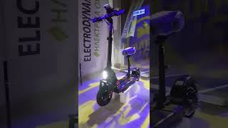 AOVO Bogist C1 Pro electric scooter on exhibition [upl. by Anerahs723]