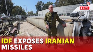 Israel Vs Iran Live  IsraelIran Conflict Israel Shares Photo Of Iran Missiles Remnants  N18G [upl. by Sajet]