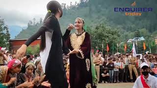 Dance On Kashmiri Song While Celebrating Independence day At Higher Secondary School Boniyar [upl. by Ahteres]