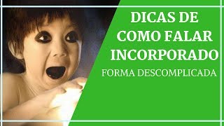 DICAS DE COMO FALAR INCORPORADO  UMBANDA [upl. by Kcirddet]