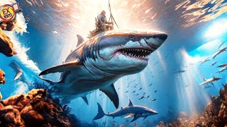 When a giant shark come to our world  movie explained in Hindi  dinosaur movie explained in Hindi [upl. by Pan]