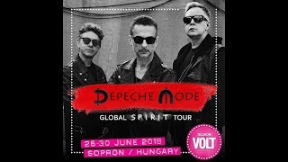 Depeche Mode  Live  VOLT Festival Sopron 2018 FULL HD [upl. by Akemahs]