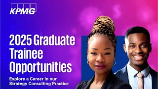 Apply for the KPMG Graduate Trainee Programme  Klynveld Peat Marwick Goerdeler [upl. by Janette]