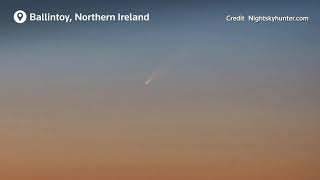 Comet NEOWISE as seen around the world [upl. by Osicran]