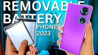 Best Removable Battery Phones to Buy in 2023 [upl. by Arakaj]