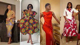 Unique African dress styles 2024 for ladiesDiscovering the Latest African Fashion Trends for Women [upl. by Ahsinad]