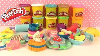 Pâte à Modeler Play Doh Délicieux Desserts Gâteaux Glaces Delightful Desserts [upl. by Taffy]