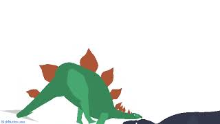 Allosaurus vs stegosaurus [upl. by Ecar]