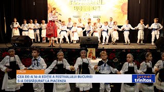 Cea dea 16a ediție a Festivalului Bucuriei sa desfășurat la Piacenza [upl. by Melita]