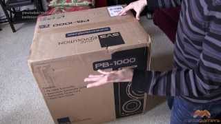 SVS PB1000 Subwoofer Unboxing [upl. by Sarchet]