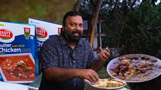 ചിക്കൻ ചെട്ടിനാടും ചില്ലി ചിക്കനും യാത്രയിൽ  Chicken Chettinad  Chilli Chicken Ready to Eat [upl. by Nawek162]