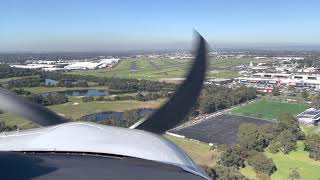 TECNAM P2010 TDI LANDING  MOORABBIN [upl. by Adnaloj680]