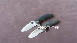 Spyderco Rubicon and the Clone [upl. by Tana]