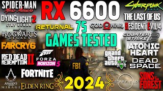 RX 6600 vs RX 6650 XT vs RTX 3060 8GB vs RTX 3060 12GB  22 Games 1080p  Ray Tracing amp DLSSFSR [upl. by Theta]