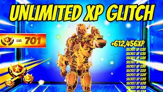 Super EASY And FAST Fortnite XP GLITCH Get 1000000 XP Right Now [upl. by Holofernes812]