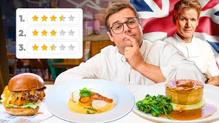 Chef Reviews amp Ranks GORDON RAMSAY’S Restaurants [upl. by Eelanna]