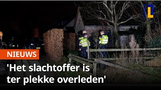 Dode door ongeval met vuurwerk in Neeritter  1Limburg [upl. by Yelsel105]