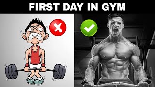 First Day at Gym  Full Workout For Beginners  Make You Decent [upl. by Guglielma345]