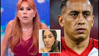 MAGALY MEDINA DESTRUY3 a CHRISTIAN CUEVA POR DEMANDAR A PAMELA LÓPEZ Y QUERER SACARLA DE SU CASA [upl. by Dnaleel]