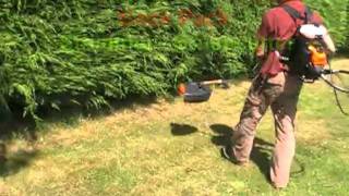 Petrol Strimmer  Brushcutter by Titan Pro [upl. by Heyward]