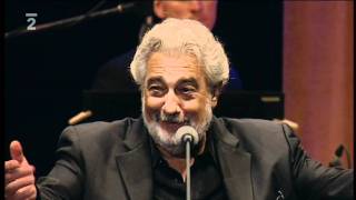 Plácido Domingo in Český Krumlov  Velázquez Besame mucho [upl. by Nhguavaj]