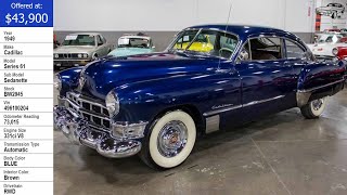 1949 Cadillac Series 61 Sedanette [upl. by Notnel]