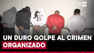 Intervención de PNP buscaba detener delincuentes comunes pero termina desarticulando banda criminal [upl. by Oremodlab630]