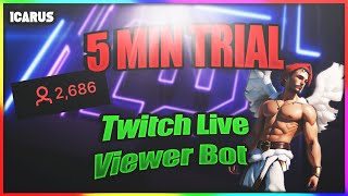 Twitch View Bot  Easy to Use  100 Viewers  Twitch live viewer bot Link in description [upl. by Garnet]