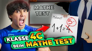 Die KLASSE 4C eskaliert beim MATHE TEST 😳😂  Schule mit 4C  Mohi07 [upl. by Dwyer849]