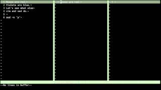 Understanding how sed works 14 [upl. by Alisander]