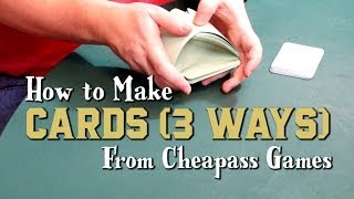 How to Make Cards 3 Ways [upl. by Nij]