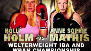 Prefight interview Holly Holm vs Anne Sophie Mathis Dec 2nd at Route 66 Casino [upl. by Krid]