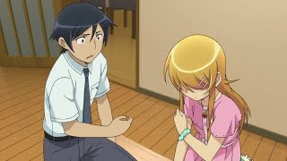 Oreimo  Kyousuke tropieza con Kirino [upl. by Ltney]