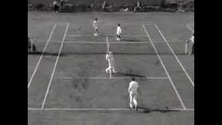 Nederland wint Davis Cup van Filipijnen 1951 [upl. by Ellienad]