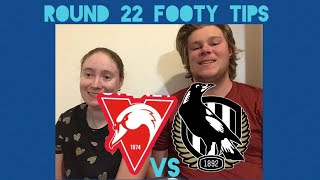 Round 22 AFL Footy Tips 2024 [upl. by Sumerlin37]