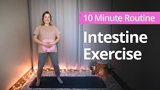 INTESTINE EXERCISE for Gut Health  10 Minute Daily Routines [upl. by Dubois]