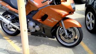 2001 Kawasaki ZX6E ZZR 600 Ninja ZX6 Motorcycle Walkaround [upl. by Noni]