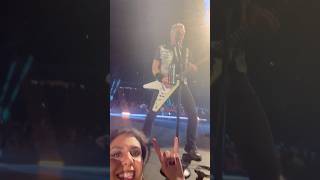 James hetfield less than 1 meter in Seattle Washington Metallica concert [upl. by Netnert]