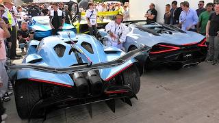 Best of Goodwood Festival of Speed 2024 SUPERCARS Evija X Mistral SF90XX Huayra R [upl. by Alaster]