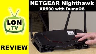 NETGEAR Nighthawk XR500 Pro Gaming Router Review with DumaOS [upl. by Naveb296]