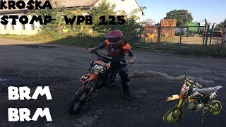 Stomp WPB 125 Můj pitbike [upl. by Anelav]