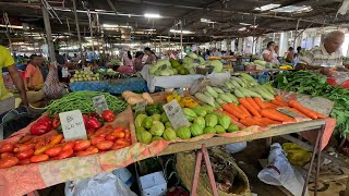 Vegetables Market in Goodlands 🇲🇺 [upl. by Araiet91]