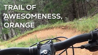 Trail of Awesomeness  Orange  MTB [upl. by Akeirahs]