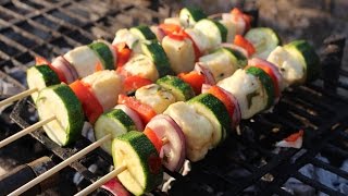 How to make Halloumi Skewers [upl. by Anchie713]