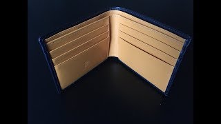 Ettinger Bridle Hide Billfold Wallet Review [upl. by Ylagam]