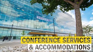 Conference Services amp Accommodations [upl. by Esertal981]