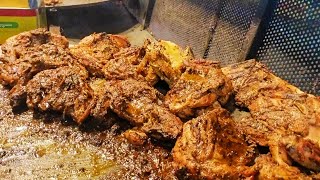 chicken Tawa Pis  Shahi Qilla food street Lahore  Shah G Chicken Roast  chicken Tawa Roast [upl. by Hackathorn]