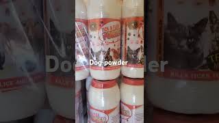 Dog powder for ticks in dogs [upl. by Oalsecnew]