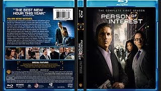 Person Of Interest Season 1 Bluray Unboxing [upl. by Attolrac]